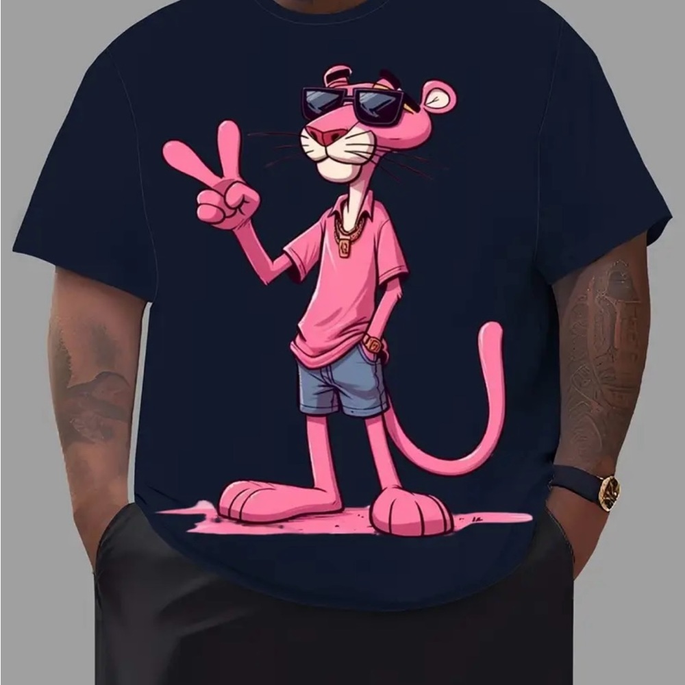 Pink Panther Graphic T-Shirt